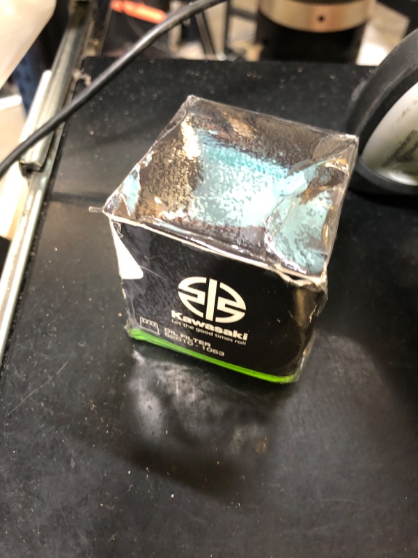 Photo 1 of Kawasaki OEM Oil Filter 52010-1053 KFX450R KX450F Eliminator 125 KLX250 140 KLX300 Multi Unit Fit
