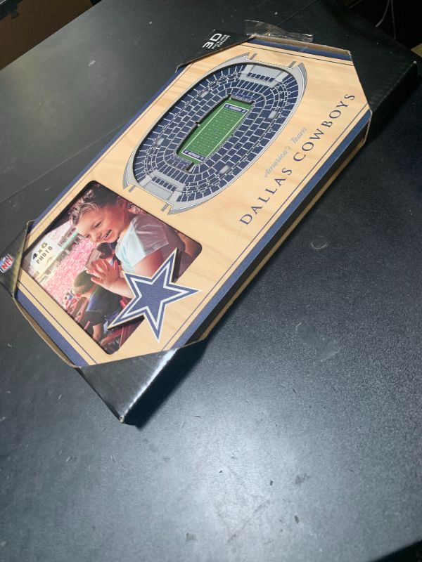 Photo 1 of YouTheFan NFL Dallas Cowboys 3D StadiumViews Picture Frame