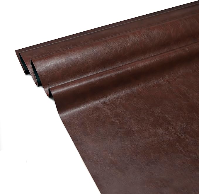 Photo 1 of NPBAG Leather Repair Patch Kit 25 x 50 Inches, Self-Adhesive Leather Tape Upholstery Vinyl Sticker for Couches, Sofa, Furniture, Car Seats, Bags, Jackets (Crazy Horse)
