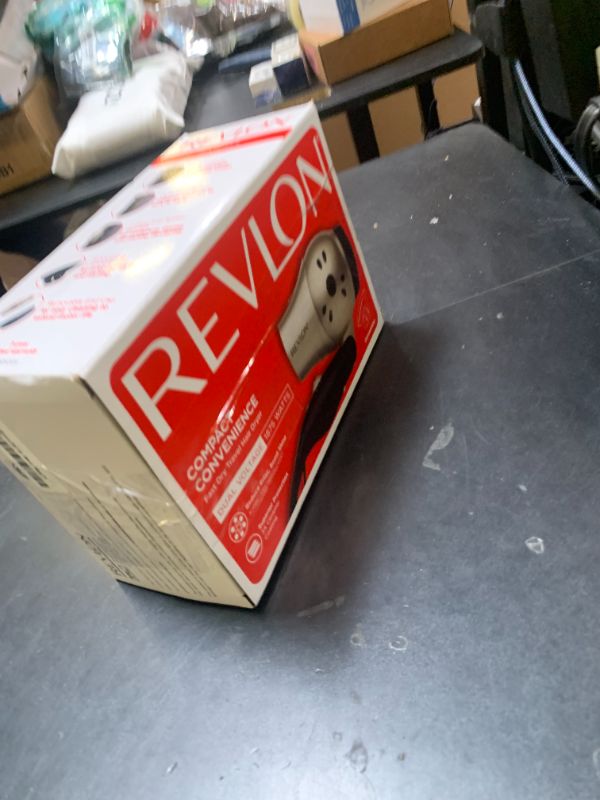 Photo 1 of REVLON 1875W Compact Folding Handle Hair Dryer | Great for Travel