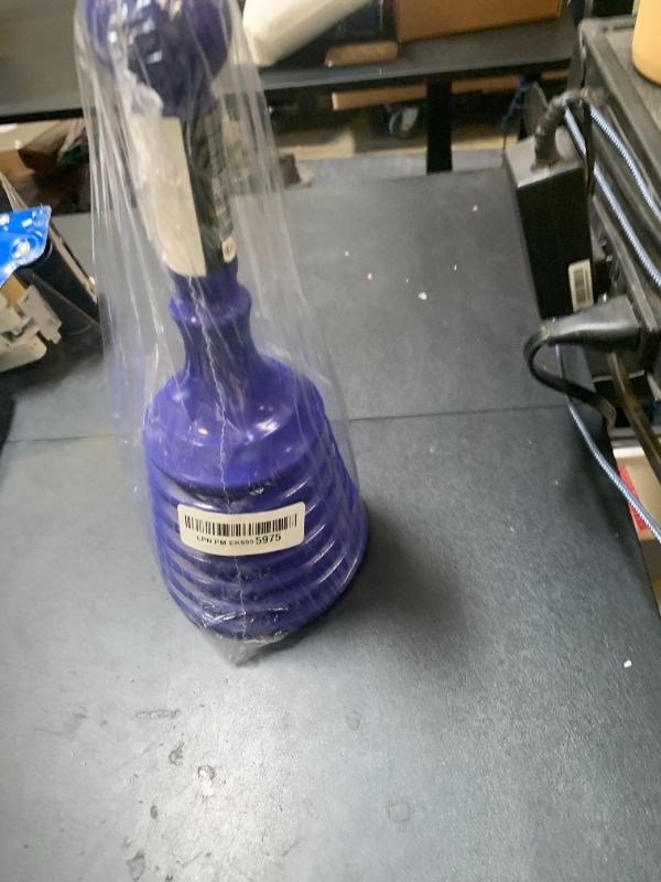 Photo 1 of ALL BLUE Luigi's Sink and Drain Plunger - For Bathrooms Kitchens Sinks Bathtubs and Showers - Small and Powerful Toilet Plunger with Large Bellows