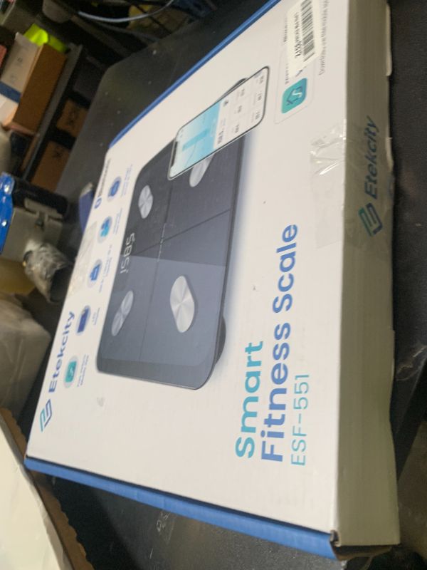 Photo 1 of Etekcity Smart Scale for Body Weight FSA HSA Store Eligible, Bathroom Digital Weighing Scale with BMI, Body Fat, Muscle Mass, Accurate Bluetooth Home User Health Equipment Sync Apps
