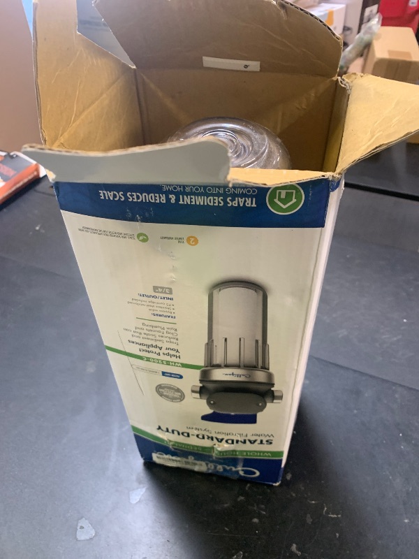 Photo 1 of Culligan WH-S200-C Whole-House Sediment Water Filtration System, Clear