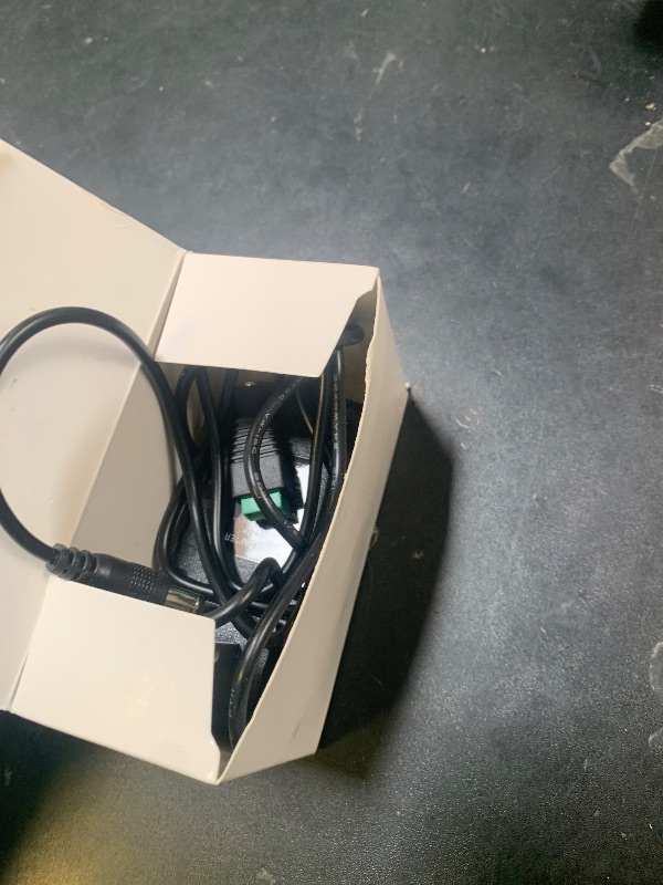 Photo 1 of 24V 1A AC Adapter Power Supply 100-240V AC to DC 24Volts 1A 24W Converter Transformer Switching Power Supply with 5.5mmx2.5mm Plug for LED Strip Light CCTV Camera DC Pump, Black