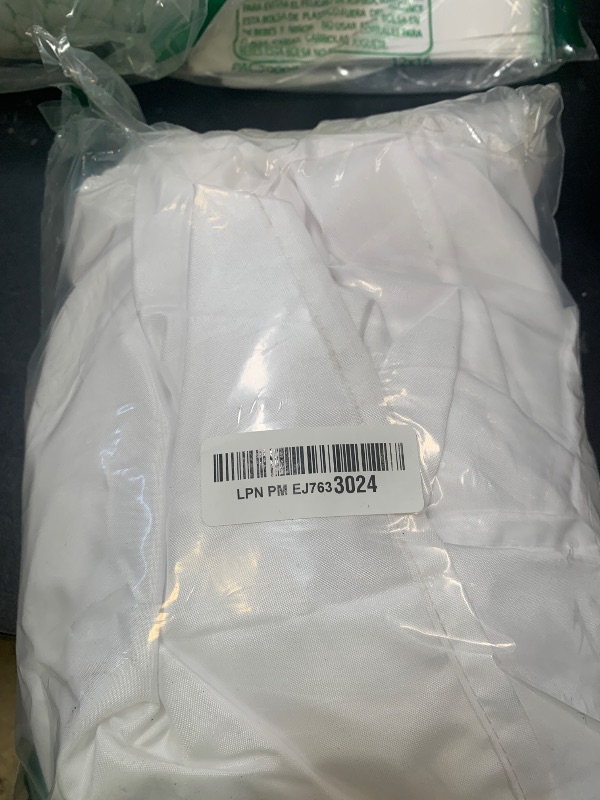 Photo 1 of N&Y HOME Extra Wide Extra Long Fabric Shower Curtain Liner 108 x 84 inch, Hotel Quality, Washable, White Spa Bathroom Curtains with Grommets, 108x84