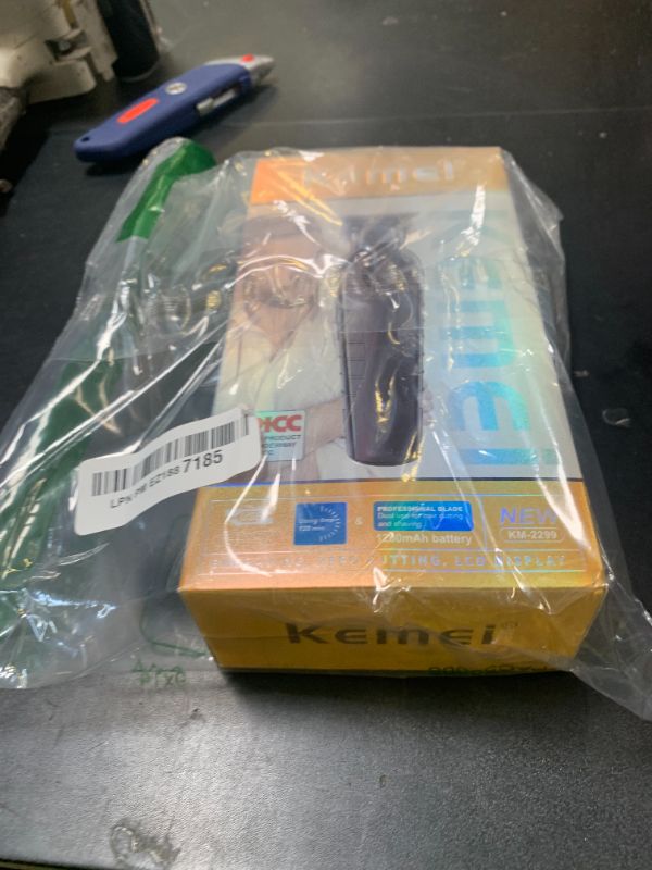 Photo 1 of KEMEI 2299 Trimmer Professional Cordless Hair Clipper for Men
