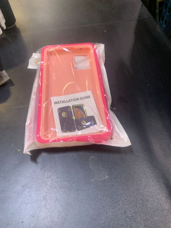 Photo 1 of Jelanry for Samsung A71 5G Case Heavy Duty Protective Shell [Not for A71 5G UW SM-716V] Shockproof Sports Anti-Scratches Cover Non-Slip Bumper Hybrid Phone Case for Samsung Galaxy A71 5G, Rose Pink