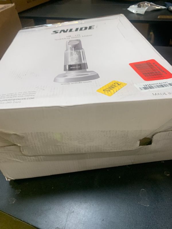 Photo 1 of Sparkling Water Maker, Soda Streaming Machine with 1L BPA-Free Carbonation Bottle, Makes Home Fizzy Drinks, Seltzer Carbonated Water Maker, Compatible with Standard 60L CO2 Carbonators (Not Included)