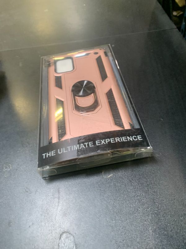 Photo 1 of LUMARKE for Galaxy A71 5G Case with Screen Protector,Pass 16ft. Drop Tested Military Grade Protective Phone Cover with Magnetic Ring Kickstand Compatible with Car Mount Holder Rose Gold