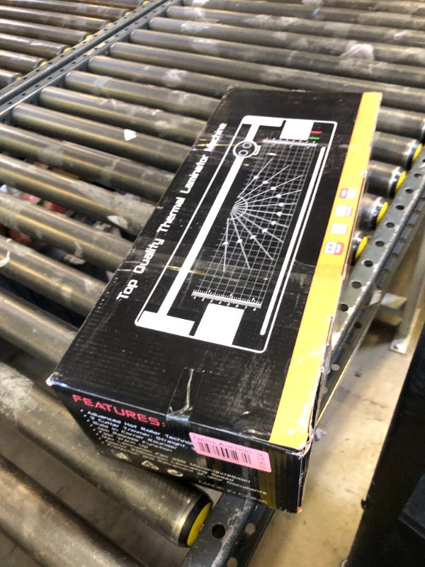 Photo 1 of Laminator Machine for A3/A4/A6, YE381 13inch Thermal & Cold Laminating Machine for Home Office School Teacher Use with 50 Pouches, Paper Trimmer and Corner Rounder