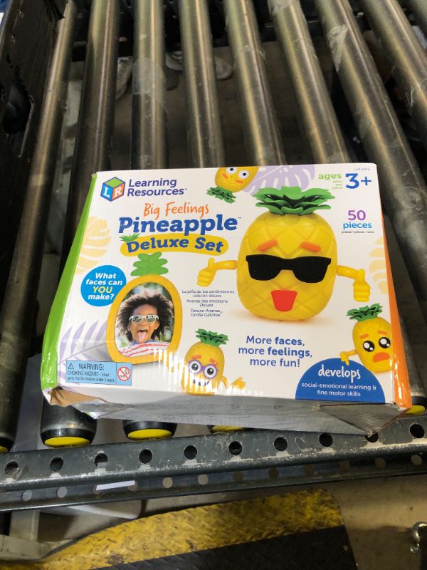 Photo 1 of Learning Resources Big Feelings Pineapple Deluxe Set - Fine Motor Toys, Social Emotional Skills Regulation Tools for Kids, Gifts for Boys and Girls, Classroom Must Haves, Occupational Games