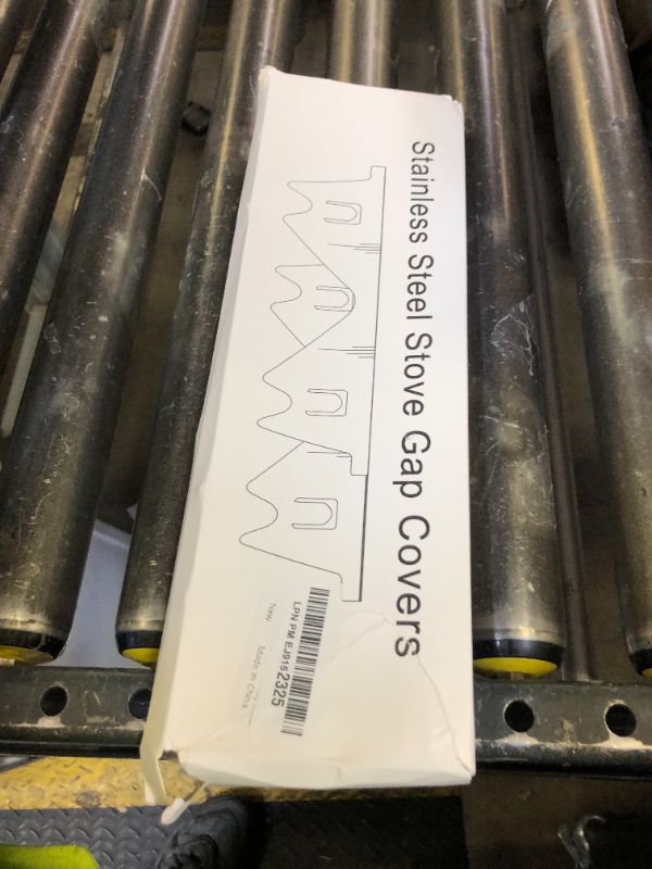 Photo 1 of Stove Gap Covers Stainless Steel,2 Pack Stove Gap Filler,Stove Guard for Gas Stoves Oven Counter Side Gap, Retractable Length 13.8" to 27.5", Width 0.79",Heat Resistant and Easy to Clean