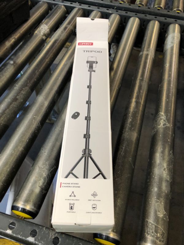 Photo 1 of Liphisy 64” Tripod for Cell Phone & Camera, Phone Tripod with Remote and Phone Holder, Sturdy & Stable Height Adjustable Multi-Angle Shot Selfie Stick Tripod for Video Recording