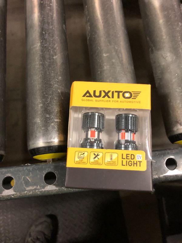 Photo 1 of AUXITO CANBUS 1157 LED Bulbs Red with Built-in Resistor 2057 2357 7528 BAY15D Anti Hyper Flash Error Free Brake Lights, Tail Lights, Stop Lights, Turn Signal Lights, Pack of 2