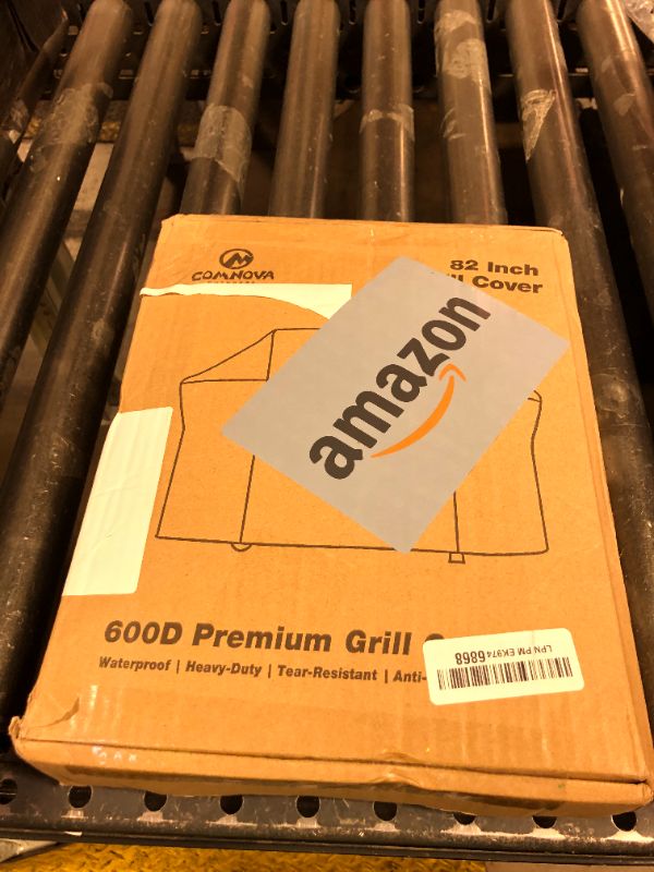Photo 1 of Comnova Grill Cover 82 Inch - 600D BBQ Cover for Outdoor Grill Heavy Duty and Waterproof, Large Barbecue Gas Grill Covers for Weber, Char-Broil, Nexgrill, Monument, Dyna-glo, Brinkmann and More