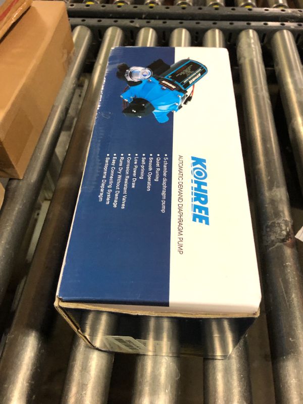 Photo 1 of Kohree RV Fresh Water Pump 7GPM 70PSI, 12V DC Water Pump, Self-Priming, Upgraded Five Chamber Diaphragm Pump with Heavy Duty Pressure Switch and Strainer for RV, Marine, Yacht, Caravan