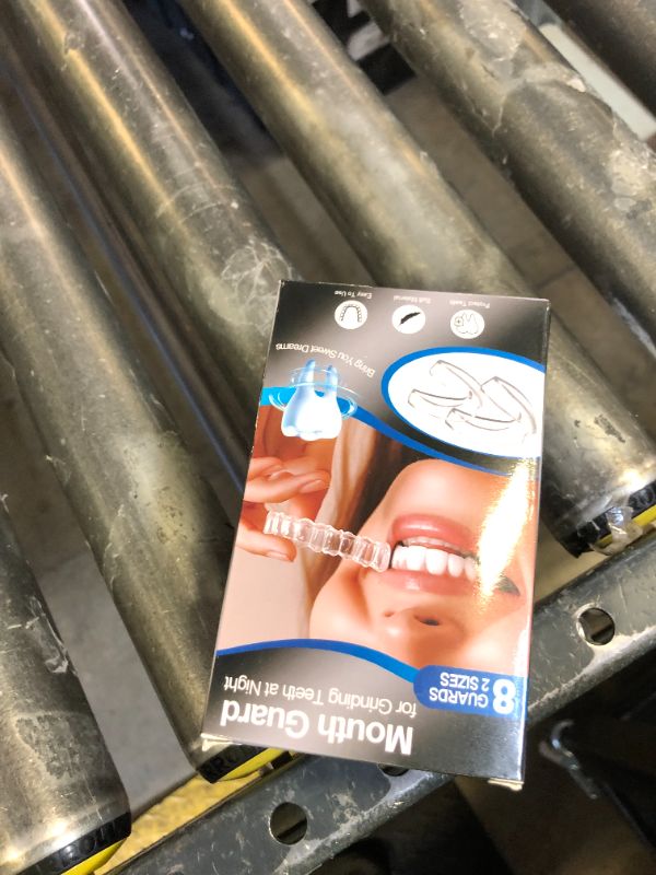 Photo 1 of Mouth Guard for Grinding Teeth at Night,8 Packs Night Guards for Teeth Grinding, Moldable Teeth Grinding Mouth Guard for Sleep