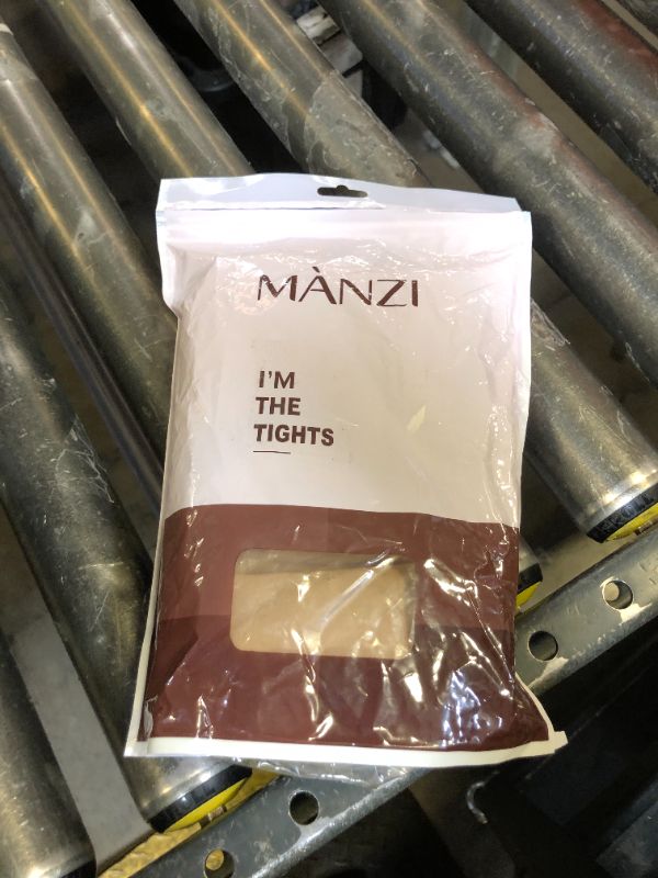 Photo 1 of MANZI 2 Pairs Women's Opaque Control Top Tights Comfort Stretch 70 Denier Pantyhose Suntan Small