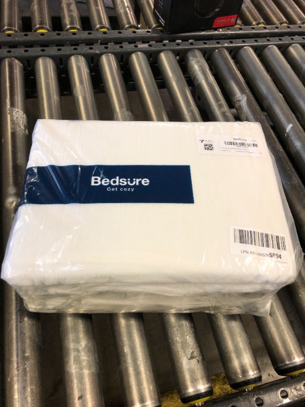 Photo 1 of Bedsure 100% Muslin Cotton Duvet Cover King Size - Ultra-Soft, Breathable & Lightweight - Linen Like Gauze Comforter Cover Set with Button Closure and Corner Ties (White, King, 104"x90")