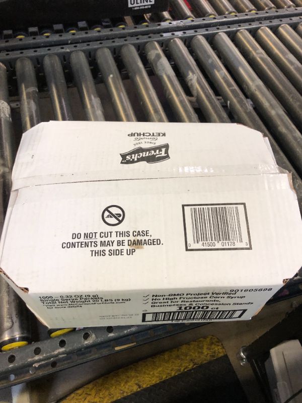 Photo 1 of Tomato Ketchup Packets, 1000 Count - One Box of 1000 Individual Ketchup Packets BB JULY 7, 2025
