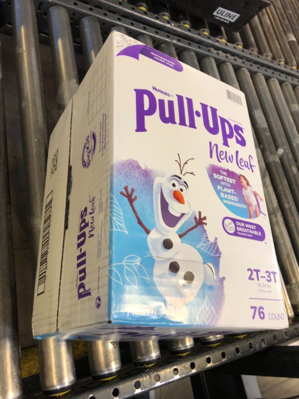 Photo 1 of Pull-Ups New Leaf Boys' Disney Frozen Potty Training Pants, 2T-3T (16-34 lbs), 76 Ct