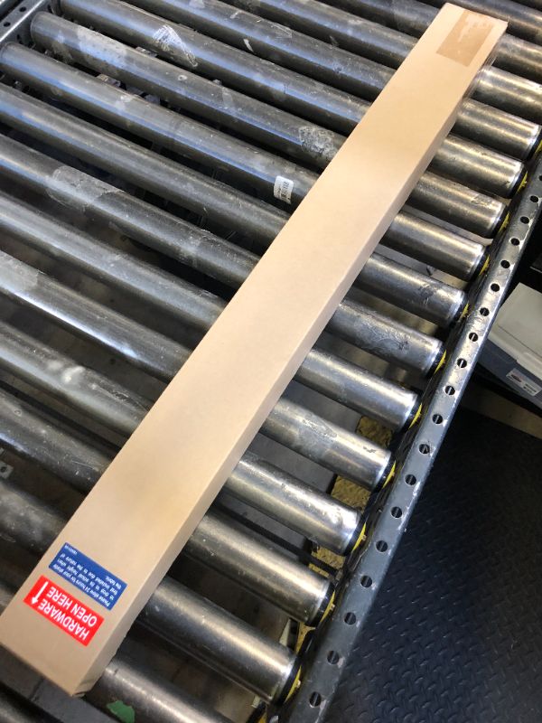 Photo 1 of White Cordless Light Filtering Fabric 9/16 in. Single Cell Cellular Shade 34.5 in. W X 72 in. L
