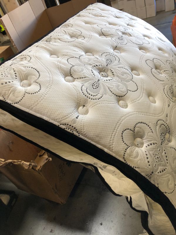 Photo 1 of Signature Design by Ashley King Size Chime 12 Inch Medium Firm Hybrid Mattress with Cooling Gel Memory Foam for Pressure Relief