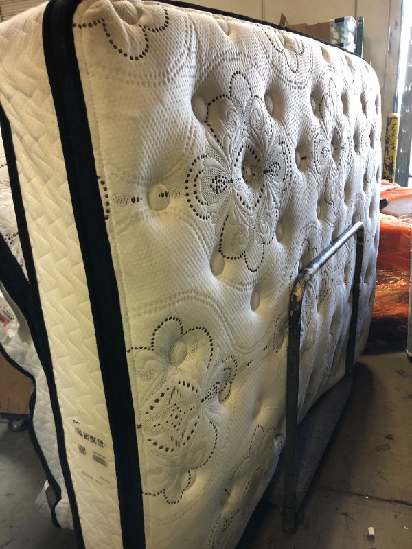 Photo 1 of Signature Design by Ashley Queen Size Chime 12 Inch Medium Firm Hybrid Mattress with Cooling Gel Memory Foam for Pressure Relief