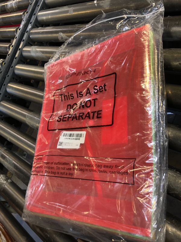 Photo 1 of 10 Pieces Plastic File Folders Envelope Expanding File Wallet Organizer Documents Folder with Snap Closure and Pocket B4 Waterproof Transparent Pouch for School Office(Multicolored,Horizontal)