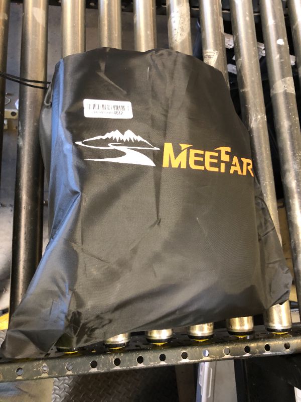 Photo 1 of MeeFar Car Roof Bag XBEEK Rooftop top Cargo Carrier Bag 20 Cubic feet Waterproof for All Cars with/Without Rack, Includes Anti-Slip Mat, 10 Reinforced Straps, 6 Door Hooks, Luggage Lock