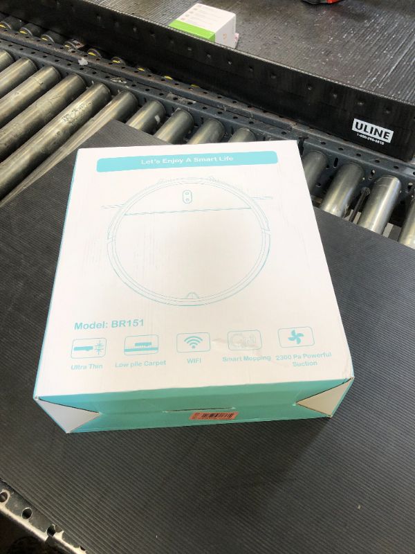 Photo 1 of Robot Vacuum and Mop Combo, 2 in 1 Mopping Robot Vacuum Cleaner with Schedule, Wi-Fi/Voice/App, Strong Suction, Easy of Use, Self-Charging Robotic Vacuum, Slim, Ideal for Hard Floor, Pet Hair, Carpet