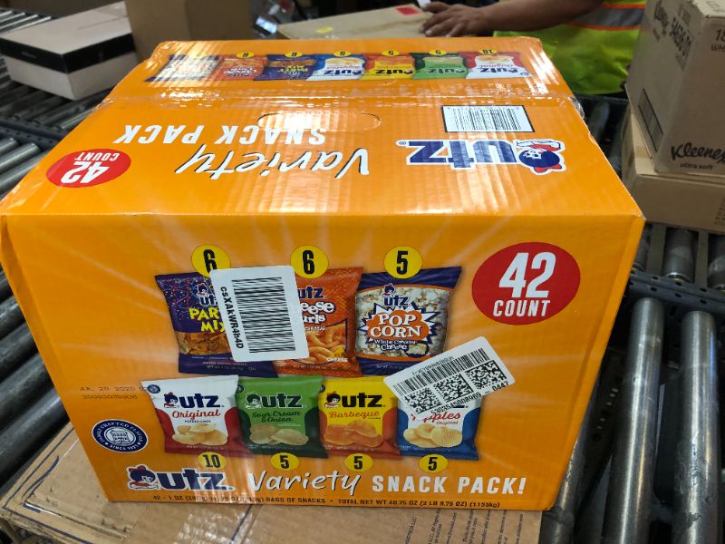 Photo 1 of Utz Snack Pack Variety Pack 1 Oz 42 Count
