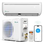 Photo 1 of CARTON 2/2 ONLY, MISSING 1/2 ***** 12,000 BTU (1 Ton) 20 SEER / 20.8 SEER2 - S2 SERIES - 115V Single Zone Ductless Mini-Split Heat Pump System - WiFi Capable
