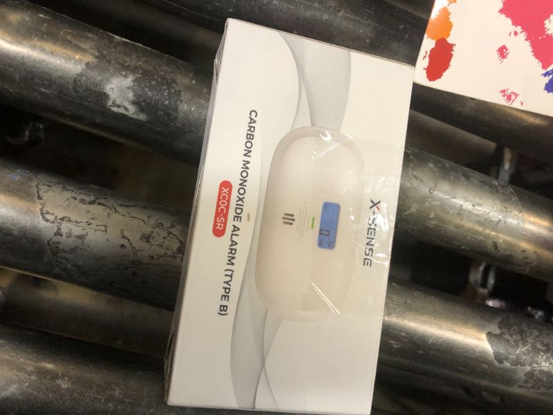 Photo 1 of X-Sense Carbon Monoxide Detector, Replaceable Battery Powered CO Alarm with Digital Display, Portable Carbon Monoxide Detector for Travel, XC0C-SR, 1-Pack