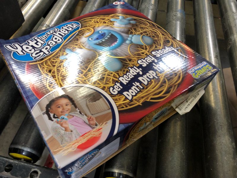 Photo 1 of Yeti in My Spaghetti Board Game – Kids Games, Family Game, Multi-Player, Board Games for Family Night, Preschool Toys, Hand-Eye-Coordination Game, Don’t Drop Yeti, Ages 4+