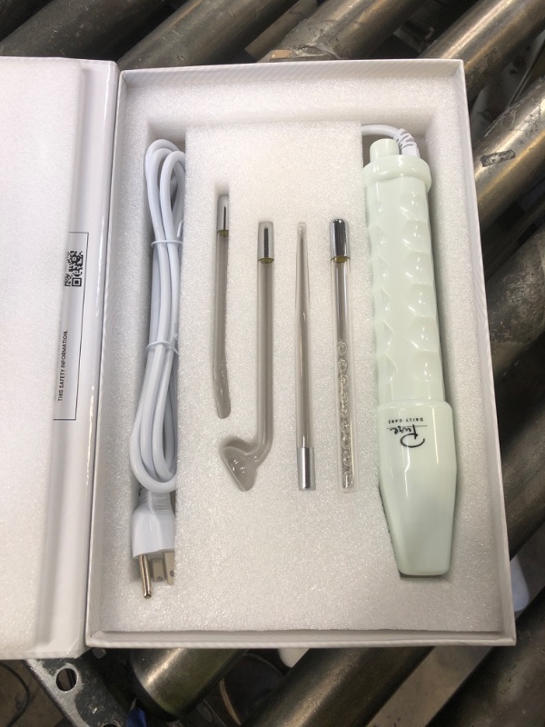Photo 1 of Pure Daily Care NuDerma Handheld Skin Therapy Wand Machine w/Neon – Anti-Aging - Skin Tightening - Wrinkle Reducing - Dark Circles – Clarifying - Hair & Scalp Stimulator