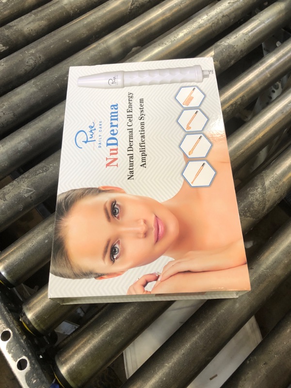 Photo 1 of Pure Daily Care NuDerma Handheld Skin Therapy Wand Machine w/Neon – Anti-Aging - Skin Tightening - Wrinkle Reducing - Dark Circles – Clarifying - Hair & Scalp Stimulator