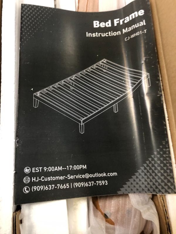 Photo 1 of FULL SIZE BED FRAME CJ-WH01-T 