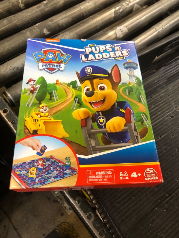 Photo 1 of Spin Master Games, PAW Patrol Pups ‘N Ladders Game, PAW Patrol Toys, Classic Activity Toy, for Kids & Family, 2-4 Players, for Ages 4 & Up