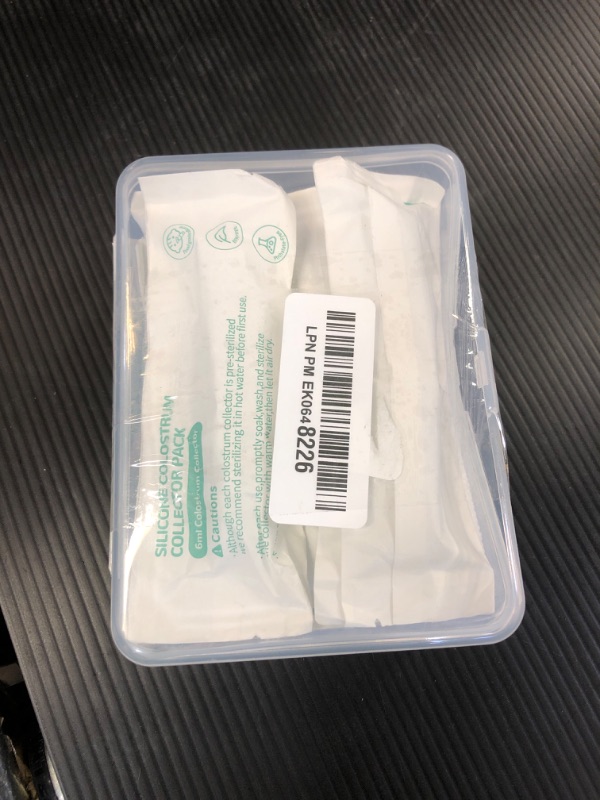 Photo 1 of dearlomum Colostrum Collector Kit Breast Milk Collector 6ml/6pcs,Reusable, Heat & Freezer Resistant, BPA-Free, with Cotton Cloth Wipe, Storage Case, Cleaning Brush