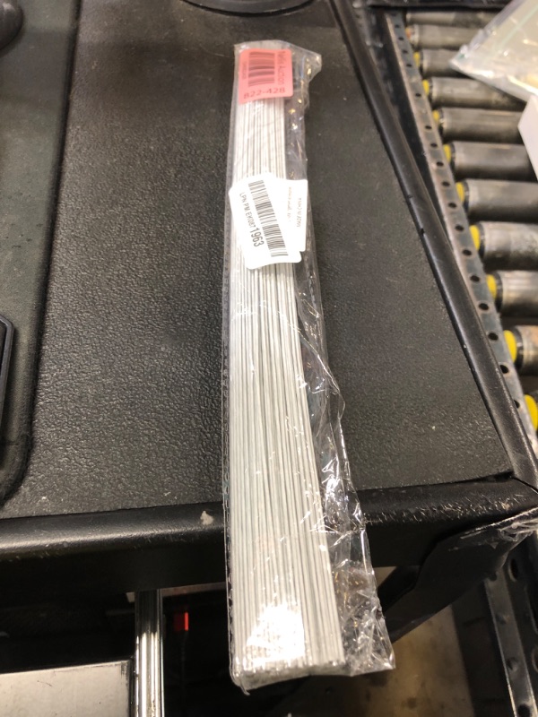 Photo 1 of 100 Pcs White Paper Wrapped Floral Stems Wire, 14 Inch 18 Gauge, Crafts Supplies for DIY Flower Arrangement