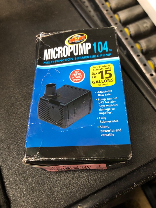 Photo 1 of Zoo Med Micro Pump 104