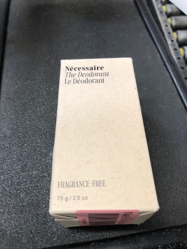 Photo 1 of Nécessaire The Deodorant Fragrance-Free | Natural Aluminum Free Deodorant For Women & Men. Extra Strength Treatment with Mandelic Acid. Free of Baking Soda, Ozokerite & Parabens (75 g/2.5 oz)