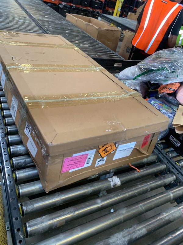 Photo 1 of LuminaLiftCure Foldable Hydraulic Material Lift Dolly, 450lbs Lift Table Cart, Pallet Stacker Winch Stacker, Forklift with 40" Lift Height, Pallet Jack Truck Dolly, Steel Platform x 1