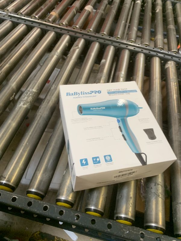 Photo 1 of BaBylissPRO Hair Dryer, Nano Titanium 2000-Watt Blow Dryer, Hair Styling Tools & Appliances, BNT5548