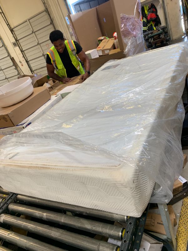 Photo 1 of Best Price Mattress 10 inch Twin Mattress XL Long, Bed-In-A-Box, Green Tea Memory Foam,White
