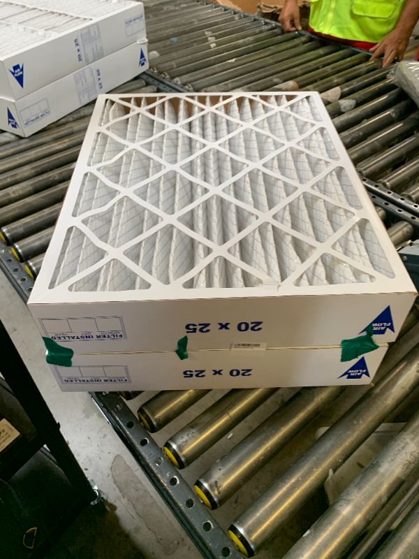 Photo 1 of BNX TruFilter 20x25x5 (19.88’’ x 24.75’’ x 4.38‘’ Honeywell Compatible 4”) MERV 13 Air Filter (2-Pack) - MADE IN USA - HVAC AC Furnace Filters Health, Allergies, Mold, Bacteria, Smoke, MPR 1900 FPR 10