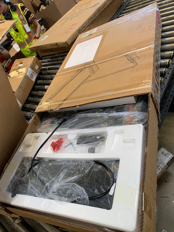 Photo 1 of Sperax Treadmill,Walking Pad,Under Desk Treadmill,3 in 1 Folding Treadmills,Treadmills for Home,Black Red