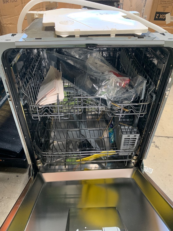 Photo 1 of Kenmore 24" Built-In Stainless Steel Tub Dishwasher with SmartWash, Smart Dry, and MoreSpace Adjustable Rack, Energy Star Certified, Fingerprint Resistant Stainless Steel