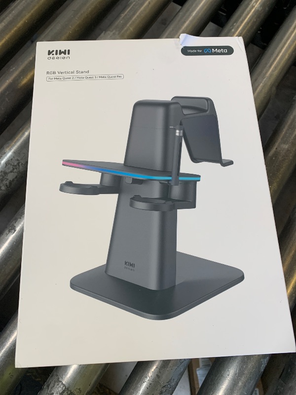 Photo 1 of KIWI design Charging Dock for Meta Quest 3S, Quest 3, Quest 2 or Quest Pro, Vertical Charging Stand, Accessories Made for Meta